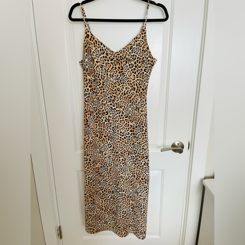 Joe Fresh Leopard Print Dress NWT
